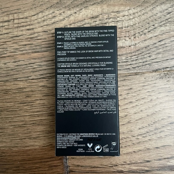 FREE BNIB Anastasia Beverly Hills Brow Wiz Mini - Picture 5 of 5